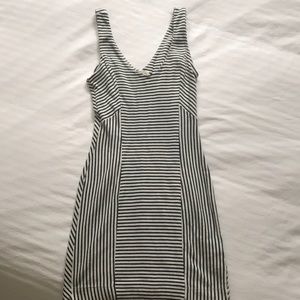 Striped mini dress